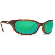 Costa Harpoon Tortoise Frame Sunglasses w/Green Mirror 580P 06S9040-90400562