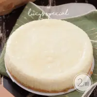 在飛比找momo購物網優惠-【LS手作甜點】紐約起司乳酪蛋糕（6吋）x2個