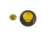 pins pin's badge metal lapel hat button hot air balloon