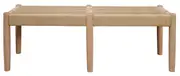 Kelly Loom Oak Bench (Natural)