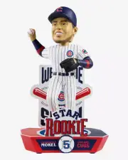 Christopher Morel Chicago Cubs Rookie Bobblehead MLB Baseball