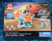 Ciro Solar Robot Creation Kit Builds 12 Different Robots w/ 190 Pieces NEW STEM