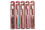 Kent, Ultra Soft Toothbrush, Crystal Compact, 5 Toothbrushes