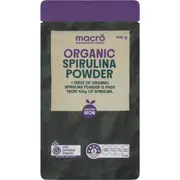 Macro Organic Spirulina Powder 100g