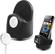 Apple Watch Stand,iwatch Stand Series 3/2/1/Nike+,Phone Charging Dock for iPhone XR/XMAX/X/8/8PLUS/7/7PLUS/6/6S Plus,Apple Watch Charging Station