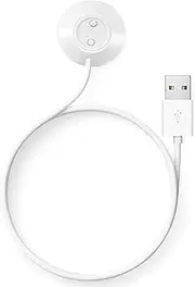 Rose Charger - Magnetic Rose Charger Replacement - Fast Charging USB Cable Standing Dock Station for Rose Only (White, 1PACK)