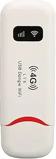 Portable WiFi, 4G LTE USB Portable WiFi Router Pocket Mobile Hotspot, Wireless Network Smart Router, Wireless WiFi Hotspot Router Support 10 Users, for Car, Outdoor, Travel