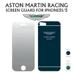 【愛瘋潮】99免運 英國原廠授權 ASTON MARTIN RACING IPHONE 5 / 5S 專用 前後保護貼組