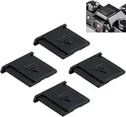 4 PCS Hot Shoe Cover Protector Cap for Fujifilm Fuji X100V X-T4 X-T3 X-T2 X-T1 X-T30 X-T20 X-T10 X-Pro3 X-Pro2 X-Pro1 X-T200 X-T100 X100F X100T X100S X-A7 X-A5 XA3 GFX 100 50R 50S X-H1 Cameras