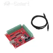 CNC USB MACH3 100Khz Breakout Board 4-Axis Interface Driver Motion Controller