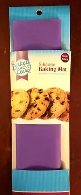Baked with Love Purple Silicone Non-Stick Baking Mat 16.8 x 11 inch