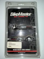 BIKE MASTER Micro Bright Turn Signals Black (26-6237) LED