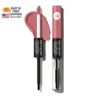 Liquid Lipstick with Clear Lip Gloss, Colorstay Overtime Lipcolor, Dual Ended wi
