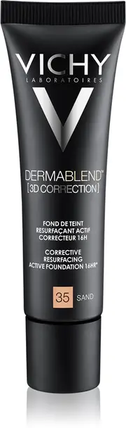 Vichy Dermablend 3D Correction Active Regenerating Foundation Corrector 16h 35 Sand 30ml