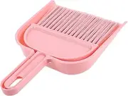 ULTECHNOVO 1 Set Mini Hand Broom and Dustpan Set Compact Cleaning Kit for Desktops Bookshelves and Cars for Small Area Cleanup Portable Dust with Handle for Quick Cleanups
