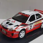 [正品現貨]IXO 1/18 三菱 LANCER RS EVO V #2 1998 賽車模型五代 合金