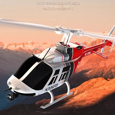 RC New Helicopter C138 Twin Blade Single Rotor No Aileron Air Model
