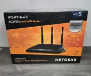 Netgear Nighthawk AC2400 Smart WiFi Router Dual Core Processor Wifi 5 New Sealed