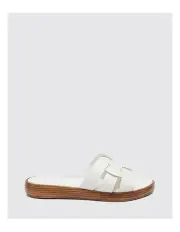 [Novo Shoes] Viasco Slides in White