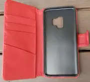 Samsung s9 case wallet Genuine Leather New