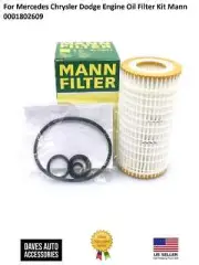 Mann Engine Oil Filter Kit #0001802609 Fits Mercedes-Benz/Chrysler/Dodge Models
