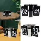 Wall Hanging Auto Flipping Clock Room Decoration for Hotel Yoga Room Stylish