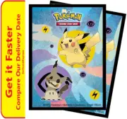 ULTRA PRO Pokémon Deck Protector Sleeves Pikachu & Mimikyu Pokemon
