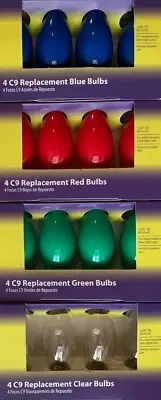 4 Light Keeper Pro Ceramic Style C9 Replacement String Light Bulbs - Your Choice