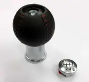 Mazda Miata MX-5 ND Genuine 6-Speed Manual Gear Shift Knob [Red stitch] (for: Mazda)
