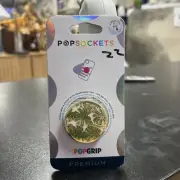 Popsockets PopGrip Enamel Monstera Cell Phone Grip And Stand - New