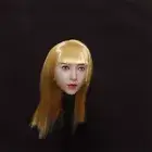 1/6 Customized Girl Head Carved Model Toys Fit 12'' TBLeague JIAOU Action Figure