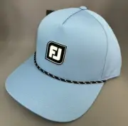 FootJoy Rope Golf Cap Hat FJ LOGO Adjustable Snapback Slate Blue