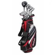 MacGregor DCT4000 Golf Clubs Set, Mens Right Hand (12 Clubs / 16 Pieces) - Stiff, Graphite/Steel, 1" Longer (6'1 and up)