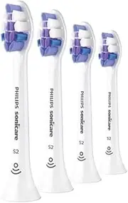 Philips HX6054/10 Sonicare Sensitive Replacement Heads (4 Pieces)