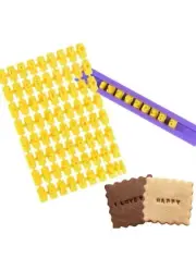 Alphabet Letter Fondant Cake Number Cookies Biscuit Stamp Embosser Mold Cutter