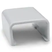 Hellermann Tyton TSR2W-14 1-1/4" Splice Cover, PVC, White (Pack of 10)