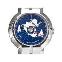 在飛比找蝦皮購物優惠-Corum 崑崙不銹鋼GMT自動男用腕錶