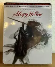 Sleepy Hollow 4K Steelbook (4K UHD + Blu-ray + Digital + Booklet) OUT OF PRINT!