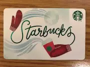 Starbucks Snowball Fun Gift Card Never Swiped NO $ VALUE