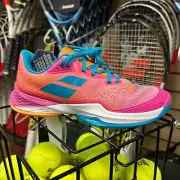 Babolat Jet Mach 3 Women's All Court Tennis Shoes (Hot Pink) Multiple Sizes