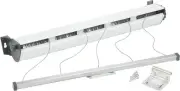 Honey Can Do,Alloy Steel 5-Line Retractable Outdoor Clothesline White