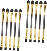 VINTORKY Eyeshadow Makeup Brush Set Dual Sided Brush for Eye Makeup and Face Painting Smooth Mini Size
