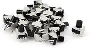 NEW LON0167 20Pcs 6mm D Shaft 50K Ohm 3 Terminals Single Linear Rotary Taper Potentiometers(20Pcs 6mm D-Welle 50K Ohm 3 Anschlsse Einzelne Linear-Drehkegel-Potentiometer