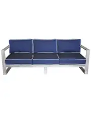 Courtyard Casual Modern North Shore Outdoor Three Seater Sofa