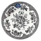 ROYAL STAFFORD Asiatic Pheasant Pasta Bowls 8.75In Set Of 4 Black White NEW