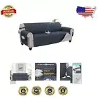 68” Non-Slip Waterproof Sofa Cover for Pets - Machine Washable Navy Blue