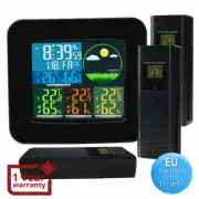 Digital Weather Station RCC DCF with 3 Indoor/ Outdoor Wireless Sensors Great