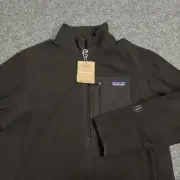 Patagonia R1 Air Zip Neck Pullover Men’s Size Medium Black 1/2 Zip New