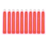 Lot 12 Red Cyalume Lightsticks EXP 09/23 Emergency Survival Prepper Bug Out Bags