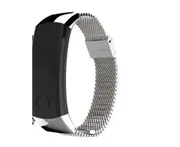 Stainless Steel Strap Smart Watch Band for Huawei Honor 3-SILVER